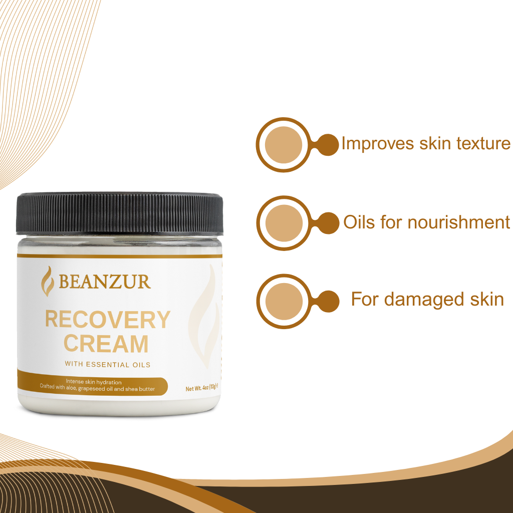 BEANZUR Recovery Cream with Essential Oils